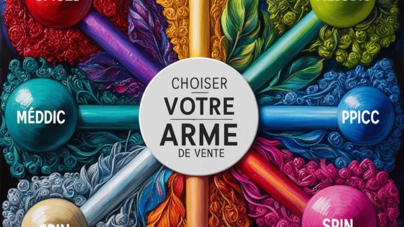 Choisir Votre Arme de Vente: Comparaison des Méthodes Spiced, Meddic, Meddpicc, Spin Selling